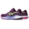 Gel-Resolution 9 Padel “Deep Mauve Lime Green”